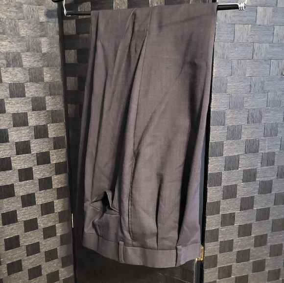 Jos A. Bank Charcoal Dress Pants - 34S - AB0403 - Picture 2 of 4